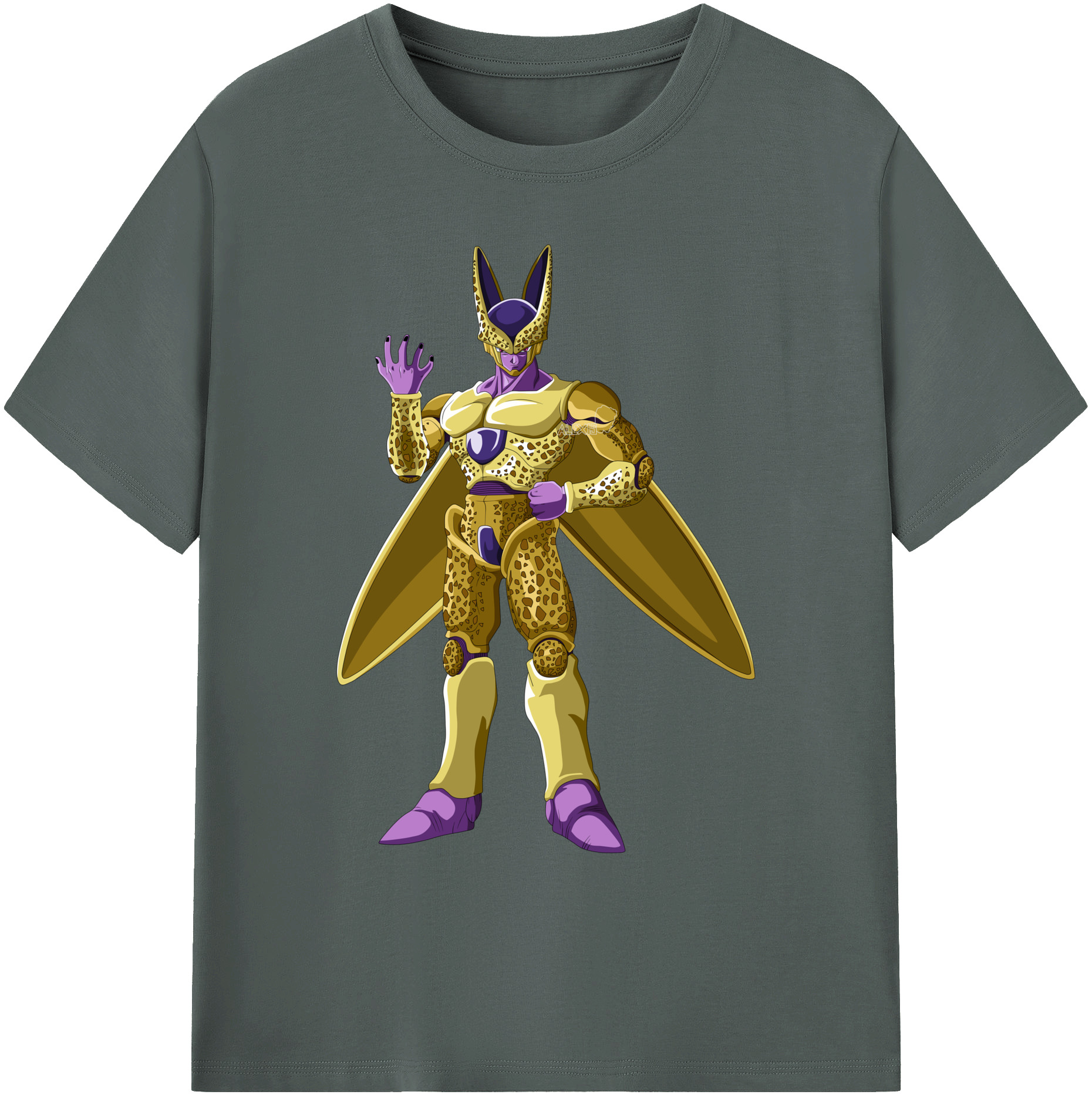（画像用） ドラゴンボール セル DRAGON BALL Cell 綿100％ メンズ半袖Tシャツ｜肌触りやわらか＆通気性